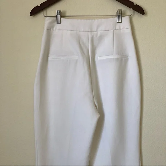 Zara Basic Collections White High Waist Pants - Picture 5 of 7